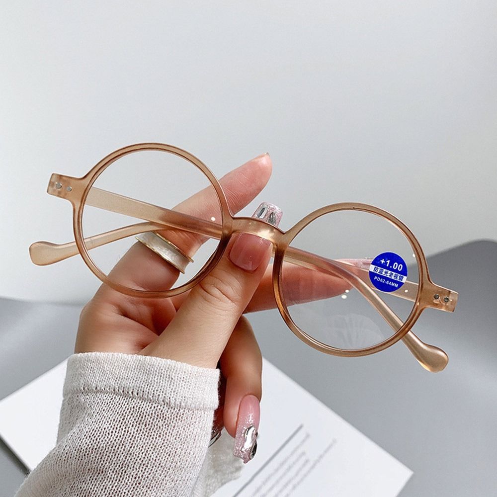 Blue Ray Blocking Anti-Blue Light Glasses Eye Protection Computer Goggles Round Eyeglasses Office