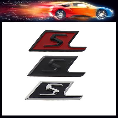 3D Premium S for SAMG W117 Cla45 W205 C63 W212 E63 W207 W176 A45 W156 Gla45 W204 Car Hood Fender Trunk Tail Rear Bonnet Decal Emblem Badge Sticker