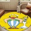 Asterix Friends Round Mat, Anti-slip Circle Carpet Chair Rug For livingroom,Bedroom, Doormat Home Decor Gift Christmas Gifts