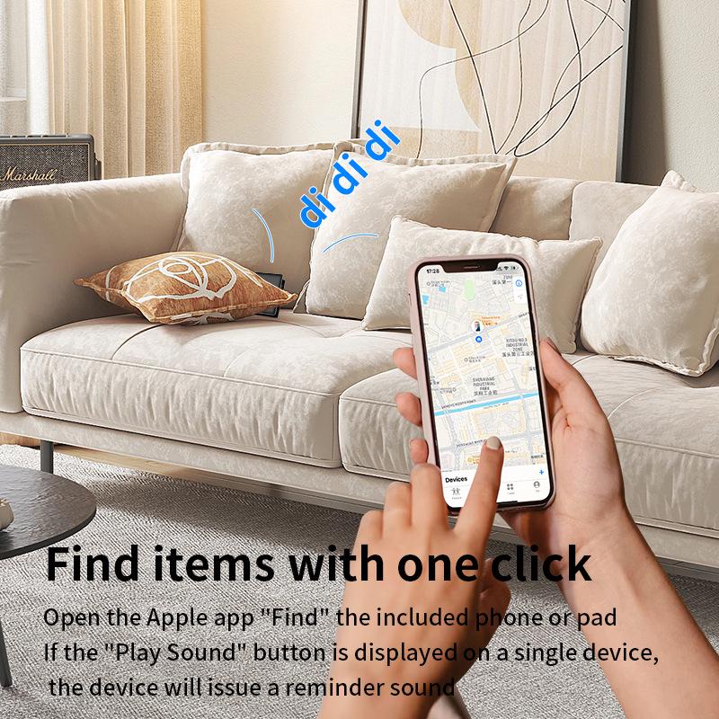 Wireless Charging Wallet with Global Positioning and Anti-Lost Tracker for Suitcases