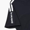 Le Coq SporTif ShorT sLeeve T shirT Regular fiT dualfLex Blk   Qq123lrs35