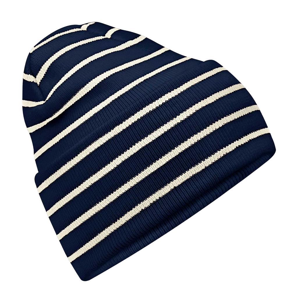 Beechfield Original Stripe Deep Cuffed Beanie