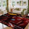 Lewis Hamilton Design Crystal Velvet Rug Soft Decorative Mat for Bedroom Entrance