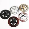 3D Metal TEXAS EDITION Shield Pentagram Star Side Fender Door Emblem Badge Car Stickers For JEEP Wrangler Liberty Grand Cherokee uy1