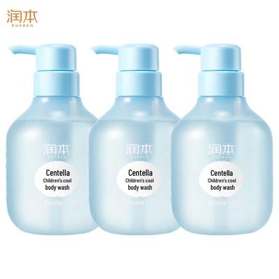 Runben Centella Asiatica Kinder Kühlendes Duschgel - 3 x 350ml
