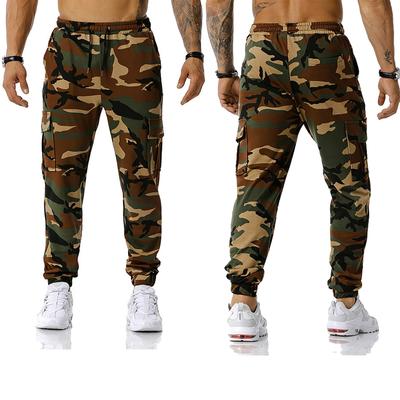 2023 Fashion Men's Casual Pants Camo Coat Large Comfortable Sports Pants Cotton Men's Pants