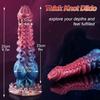 Alien Dildo Female Soft Flesh Super Large Realistic Penis Female Masturbator Anal Plug Expansion Feminine Product