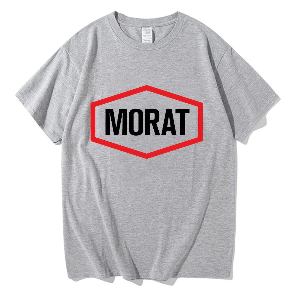 

Morat Music Group T-shirt Short Sleeve Gothic Casual O-neck Tee-shirt Summer Cotton Hip Hop Tshirt Sudaderas Grunge Punk Clothes 3XL