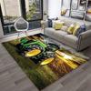 3D Retro Auto Traktor LKW Serie Teppich für Zuhause Wohnzimmer Schlafzimmer Sofa Fußmatte Dekor, Kinderzimmer Teppich Rutschfeste Bodenmatte