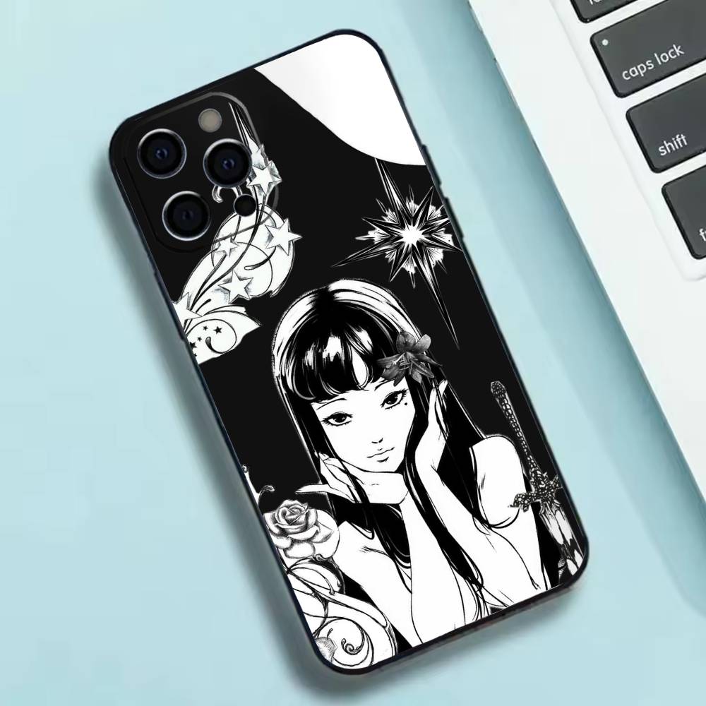 HOT Comics T-Tomie Phone Case Silicone Soft For IPhone 17 16 15 14 13 12 11 X XR Plus Pro Max Plus