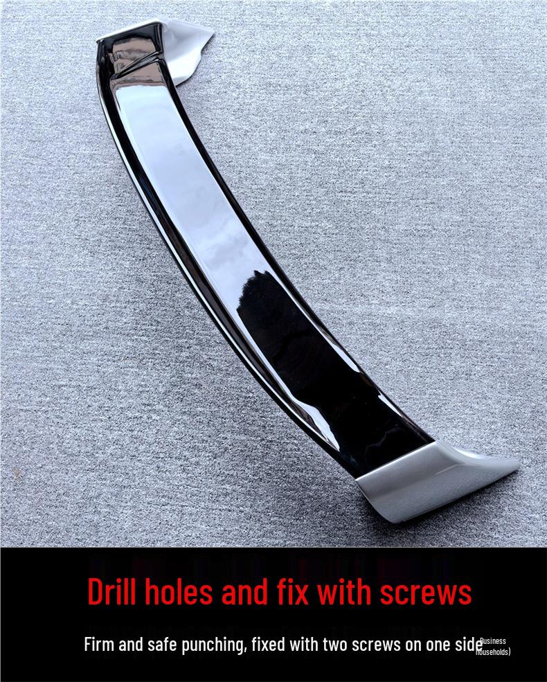 Civic FD2 High Roof Tail Wing Spoiler (2006-2015) - Drilled Installation