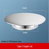 All-Copper Pop-Up Sink Basin Drain Plug & Cover