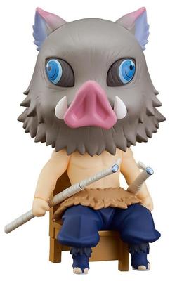 Nendoroid Demon Kimetsu No Yaiba Inosuke Kuhira Plastic Painted Movable Figure Swacchao! Slayer Non-scale