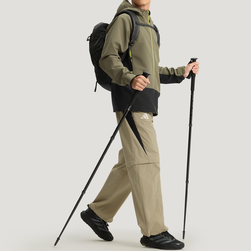 Adidas Terrex Xploric Water Repellent Outdoor Hiking Detachable Zipper Loose Fit Sports Pants Men bottoms KD4397