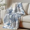 Gemütliche Korallen-Seestern-Flanell-Decke - Flauschige leichte Meeres-Kuscheldecke für Bett/Sofa/Reise, Saisonales Geschenk