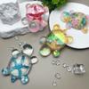 Luminous Bead Starfish Turtle Toy Flash Flowing Sand Turtle Small Ornament  Gifts