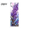 Floral Pattern Bookmark Stained Glass Flower Bookmark, Acrylic Suncatcher Plant Book Page Marker, Gifts for Bookish, Women Retro Style
