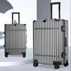 JOURHEY SHI Aluminum Frame Durable Travel Suitcase