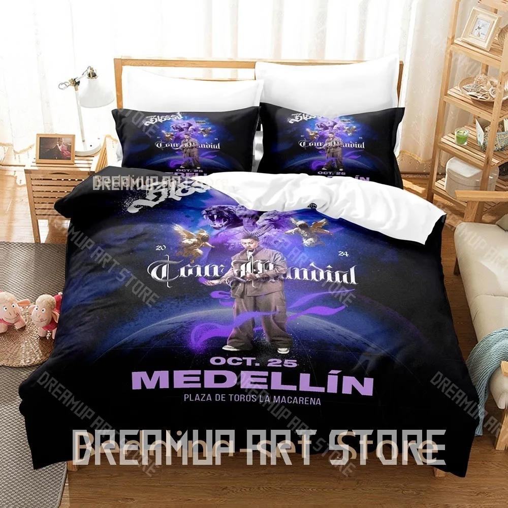 3D Print Blessd Cartoon Bedding Set Single Twin Full Queen King Size Bed Set Adult Bedroom Duvetcover Sets Anime Bed Sheet Set