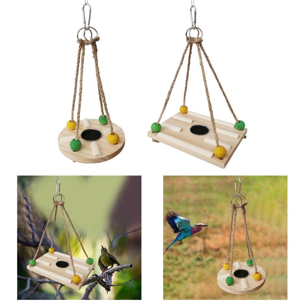 Bird Chewing Swing Toy Exercise Pet Supplies Claws Wooden Standing Toys, Parrot Toys for