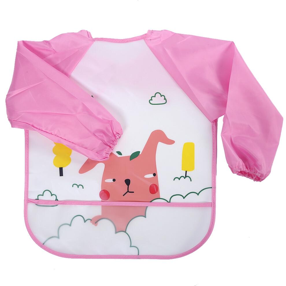 Baby Bibs Infant Cloths Long Sleeve Waterproof