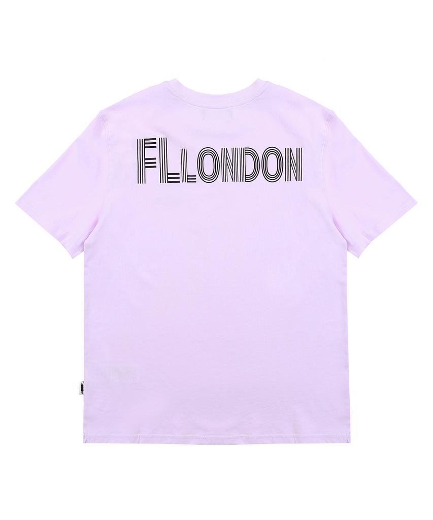 Pipilapin Women'S Small Wappen Logo Basic Short Sleeve T-Shirt/Fm9Wts14F Pink