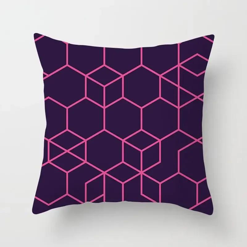 Golden Sofa Pillowcase Digital Printing Office Cushion Cover