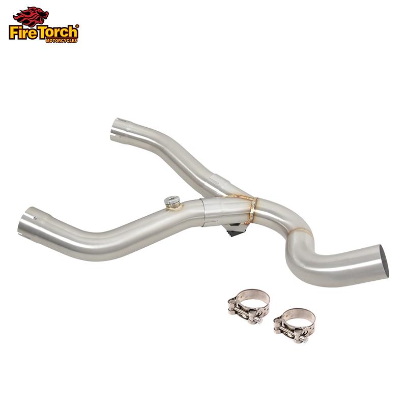 

For BMW R1150GS 1999-2004 R1150R 01-05 R850R 04-07 R 1150 GS ADV R1150 Motorcycle Exhaust Escape Pipe Connect Original Muffler Mid Link Pipe