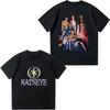 Kpop KATSEYE Kinder T-Shirt Jungen Mädchen Polyester T-Shirt Sommer Kurzarm Tops Katseye Fans Geschenk T-Shirt Harajuku Kinderkleidung