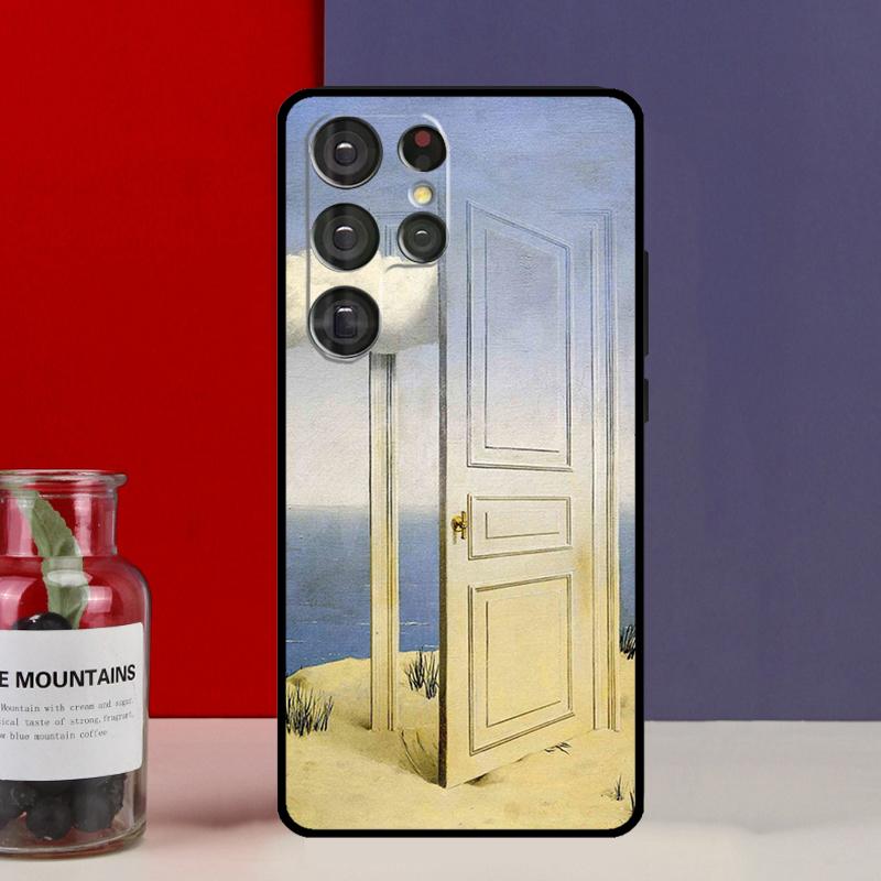 Rene Magritte Funda Case For Samsung Galaxy S25 Ultra S9 S10 S20 FE S21 S22 S23 Plus S24 Ultra Phone Cover