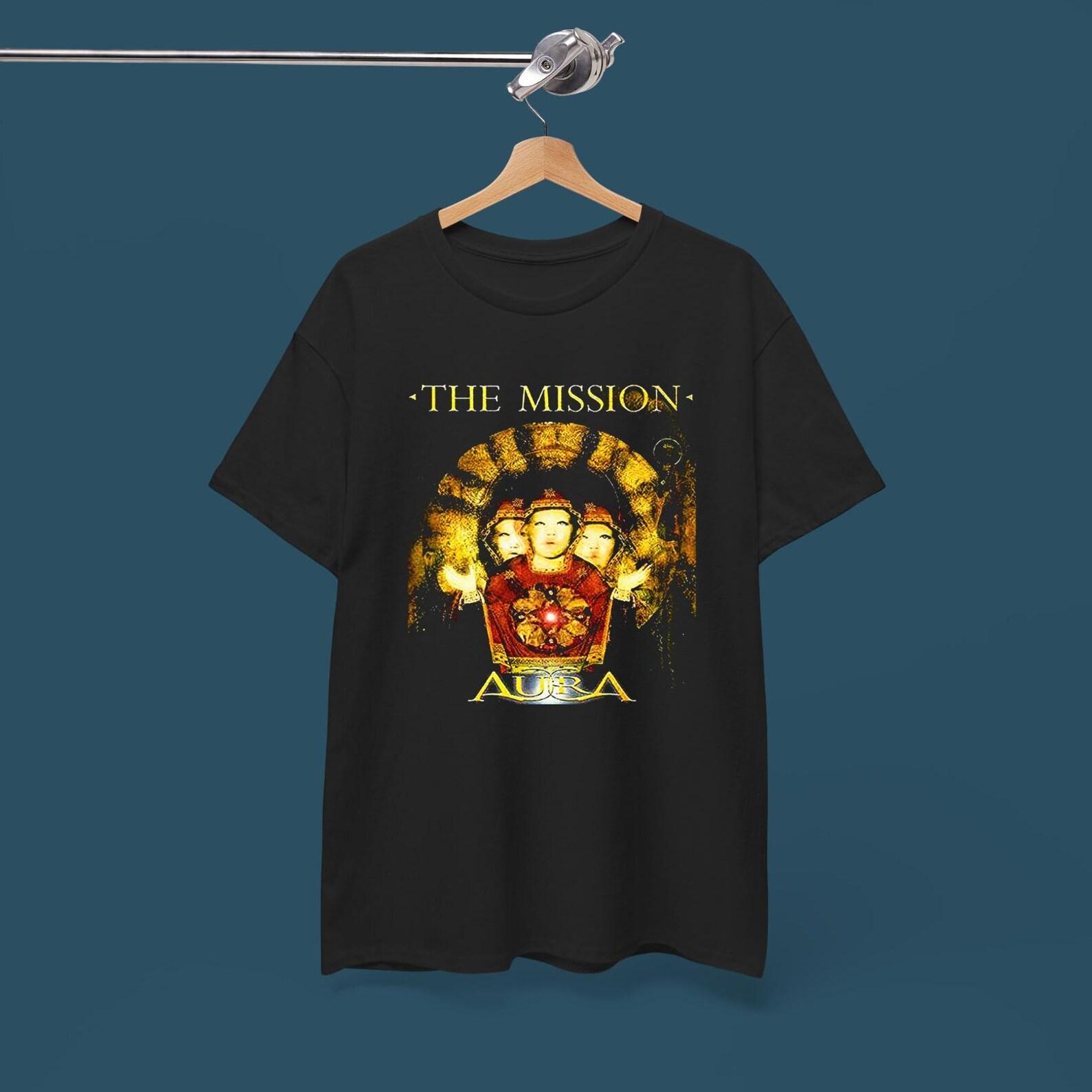 The Mission T shirt Post Punk Gothic Rock - The Cult Billy Idol Bauhaus Band Shirt L