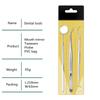 5pcs Dental Examination Kit Teeth Oral Clean Teeth Dental Tools with Mirror