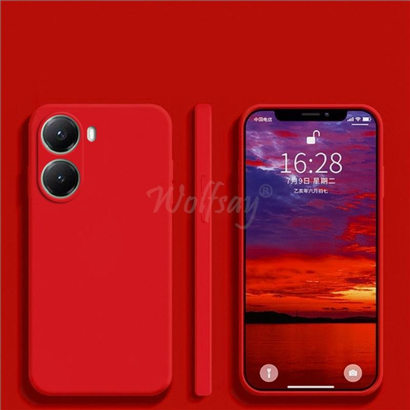 For Xiaomi POCO X7 Pro Case Liquid Silicone Plain Rubber TPU Protector Case POCO X7 Pro Cover TPU Phone Cover POCO X7 Pro Case