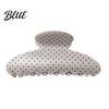 Korean Style Hair Accessories Polka Dot Claw Clip for Women, Lightweight Acrylic Non-Slip Jaw Clip, Styling Medium Long Elegant Strong Hold