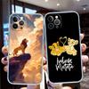 CJ75 Lion King Transparent Phone Case for LG K22 K30 K40 K40S K41 K42 K50 K50S K51 K51S K52 K61 K62 K71 K92 Q60 Q61 V40 V50 V60
