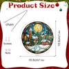 Acrylic Puzzle Suncatcher for Christmas - Hanging Window Decoration, Holiday Suncatcher Ornament