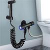 304 High-Pressure Toilet Bidet Sprayer Set with Faucet and Nozzle
