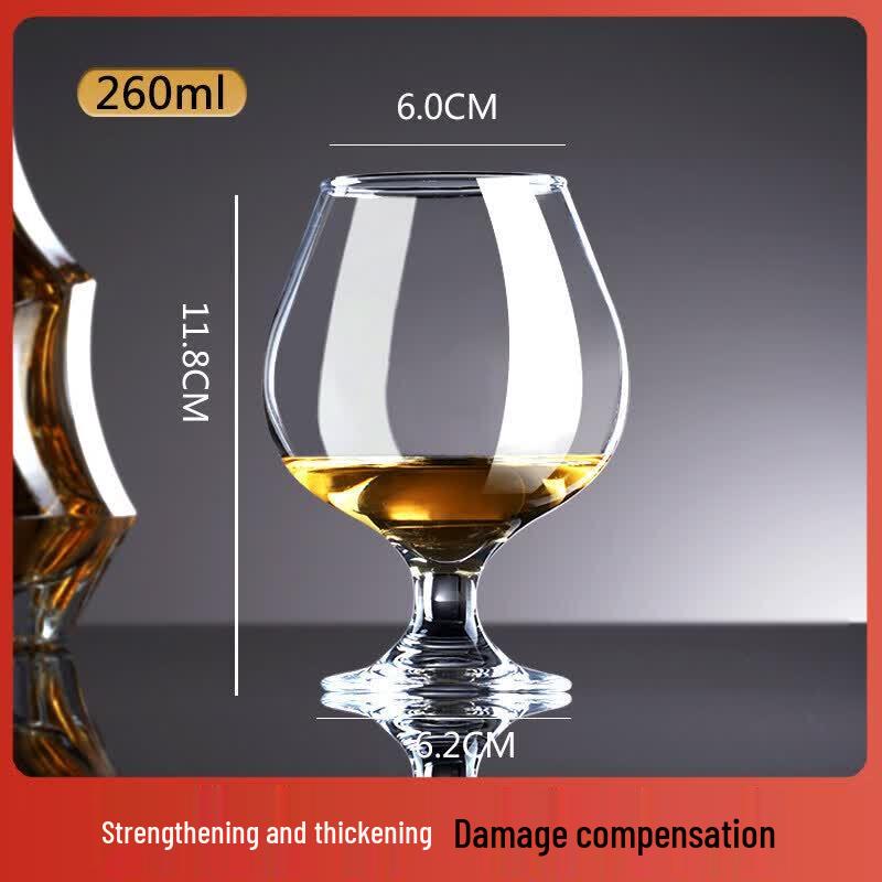ZISIZ Crystal Brandy Glass