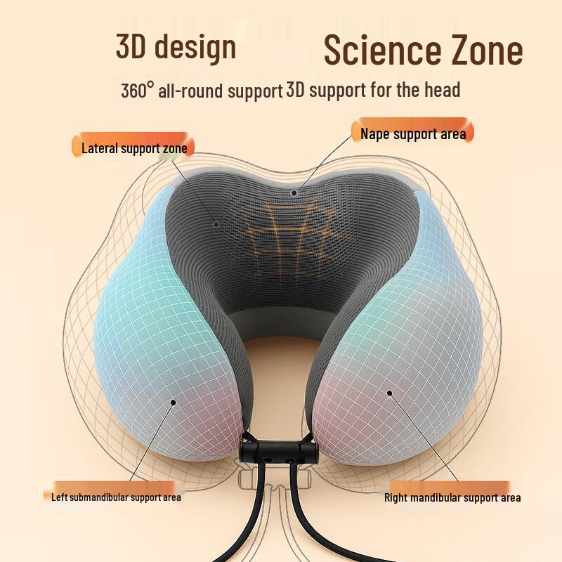 U-Shaped Memory Foam Neck Pillow