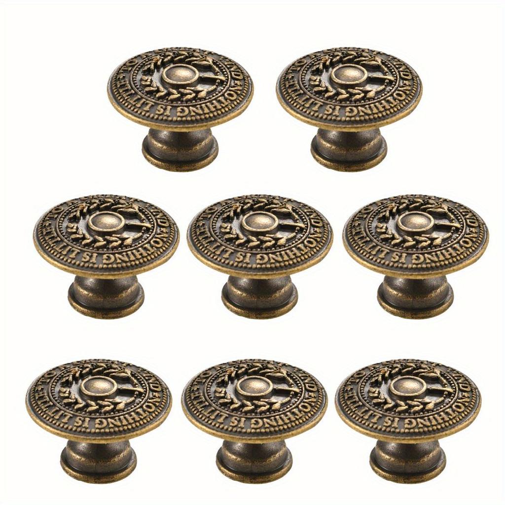 8 stk Retro Insektform Bi Skuffeknotter Håndtak For Kommode Skuffetrekk, Hjem Skap Garderobe Håndtak