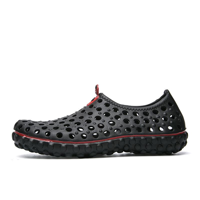Sandals Trend Bag Heel Hole Shoes Sports Casual Waterproof Beach Shoes Platform Non-Slip Men'S Slippers