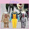 Authentiek Pennywise Cosplay Kostuum Voor Kinderen Stephen King's It Clownpak Voor Halloweenfeest