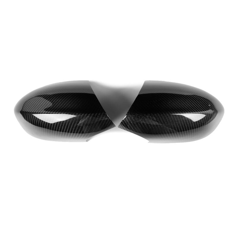 Real Dry Carbon Fiber Door Side Wing Rearview Mirror Cover Trim Car Accessories Modification For BMW 3 Series E92 E93 2007-2009