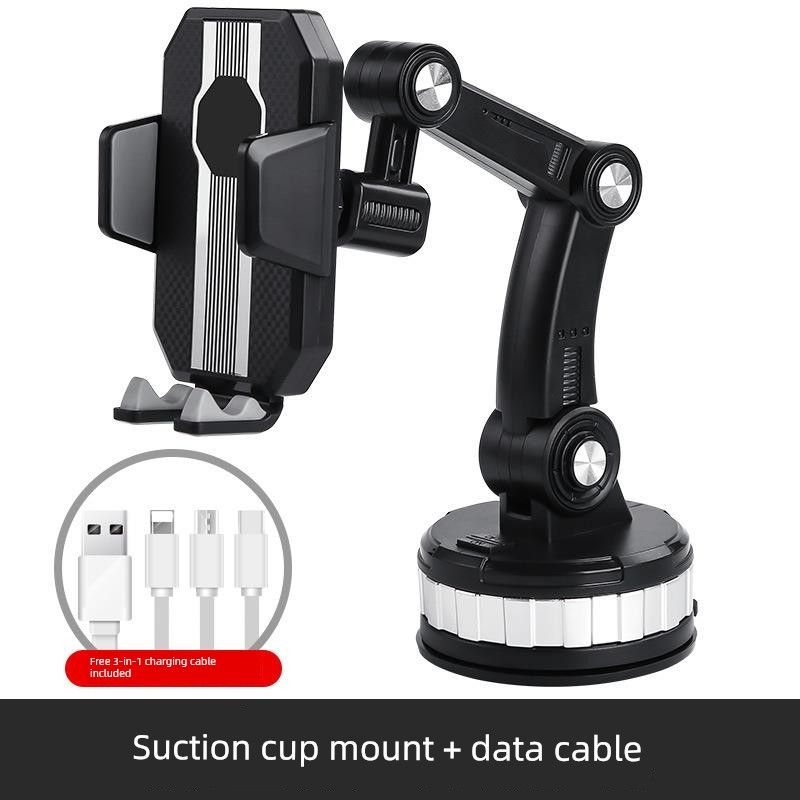 Japanese Mobile Phone Car Mount with Suction Cup for Dashboard, Suitable for Trucks, Navigation Fixed Support Stand, New Model
