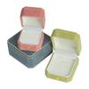 Octagonal Velvet Jewelry Gift Box with Gold Foil Lace for Rings, Pendants, Bangles, and Bracelets