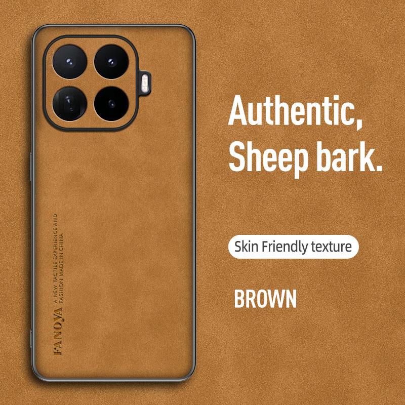 PU Leather Sheepskin Feeling Phone Case For Xiaomi 17T Pro Mi 17 5G Protective Cover Fundas Coque Capa