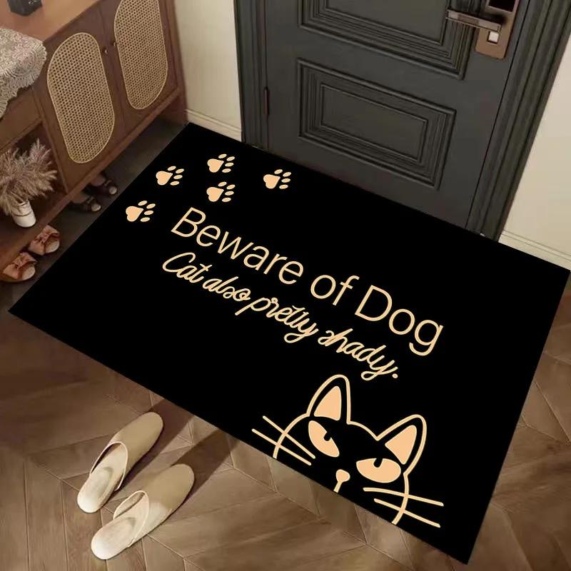 Retro Creativity Ins Trend Carpet Rugs for Living Room Decor Bedroom Bedside Rug Lounge Area Nonslip Floor Mat  Entrance Doormat