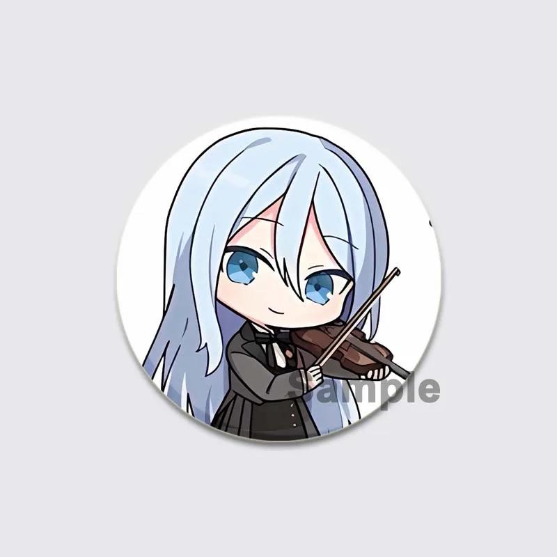 

32/44/58 мм Project Sekai Button Pin Персонаж з мультфільму Асахіна Мафую/Камісіро Руї Симпатична брошка Значок Сумка Декор Вентилятори Збери друзям Подарунок 58mm