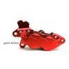 Universal Right Cnc Aluminum Motorcycle 42mm Brake Calipers With 4 Piston 32*27mm For Gtr Bws125 Kawasaki Moto Racing Dirt Bike Scooter
