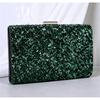 Glitter rhinestone Korean style simple high-end dinner bag hand-held one-shoulder cross-body bag for women banquet dress bag